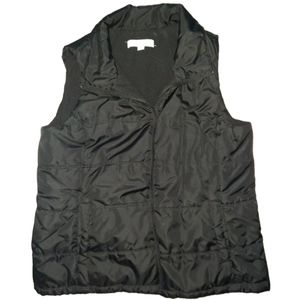 Warm black vest
